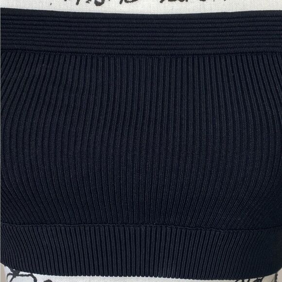 Alexander McQueen Off-The-Shoulder Crop Top size XL - Picture 8 of 12